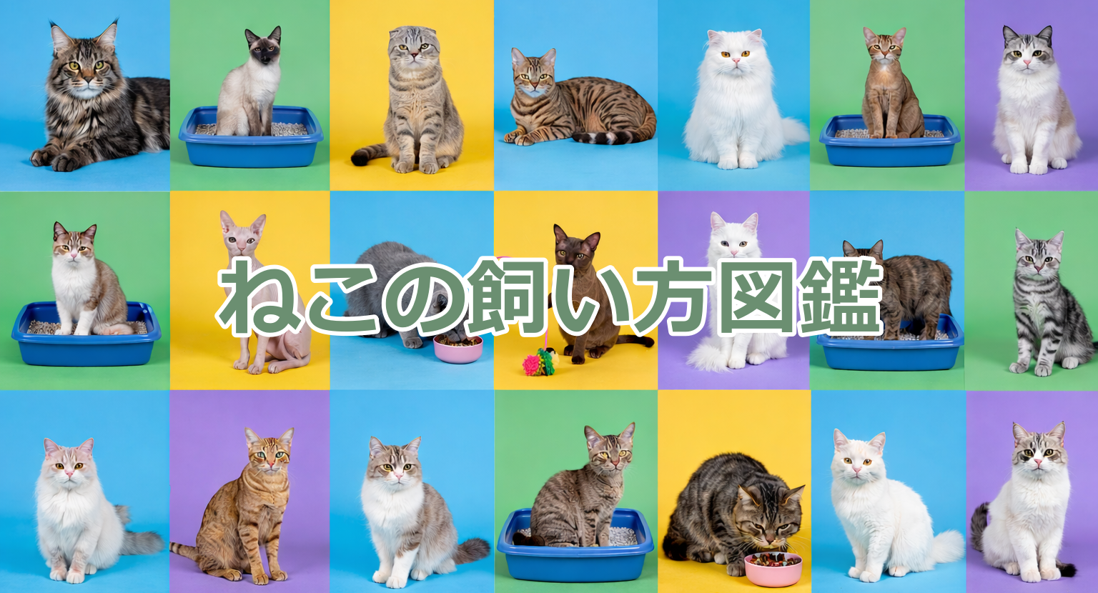 ねこの飼い方図鑑｜初めてでも大丈夫。暮らし・健康・しつけの基本