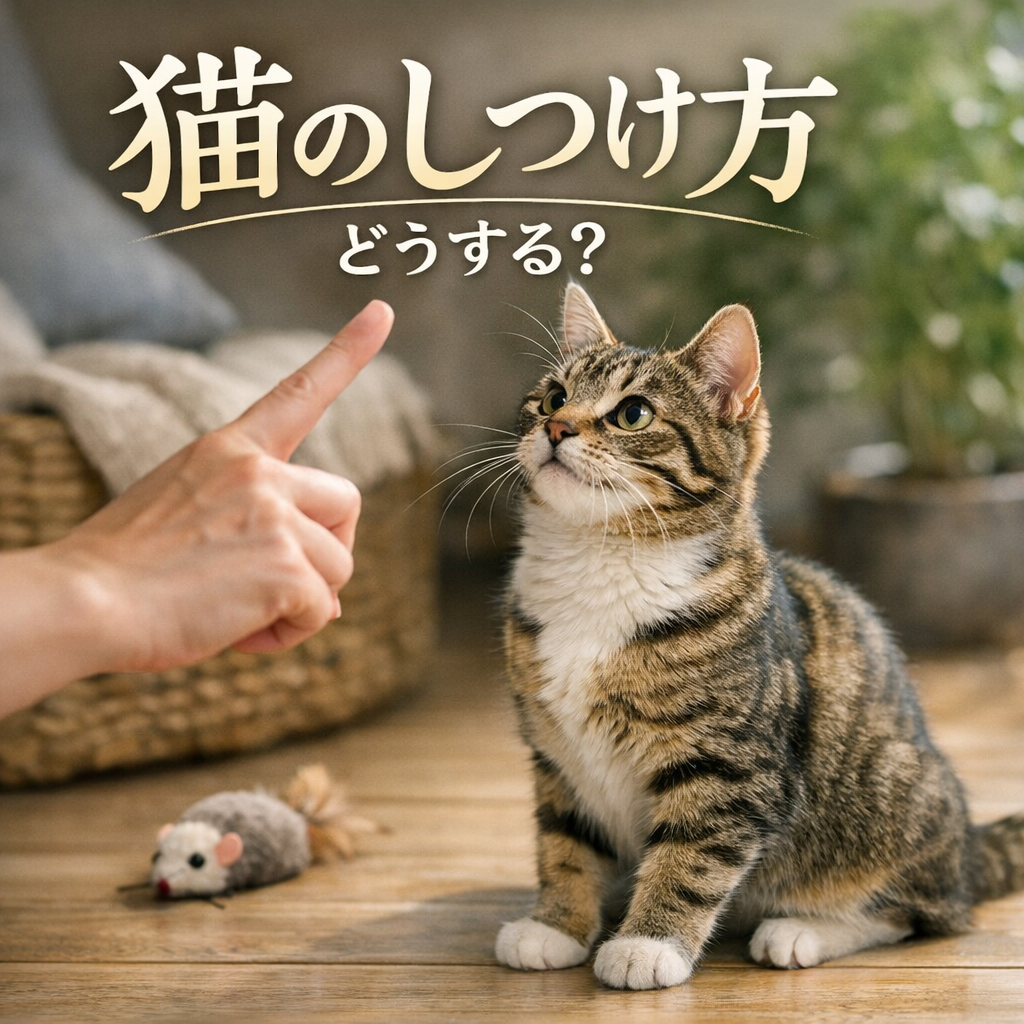 猫 しつけ方はどうする？