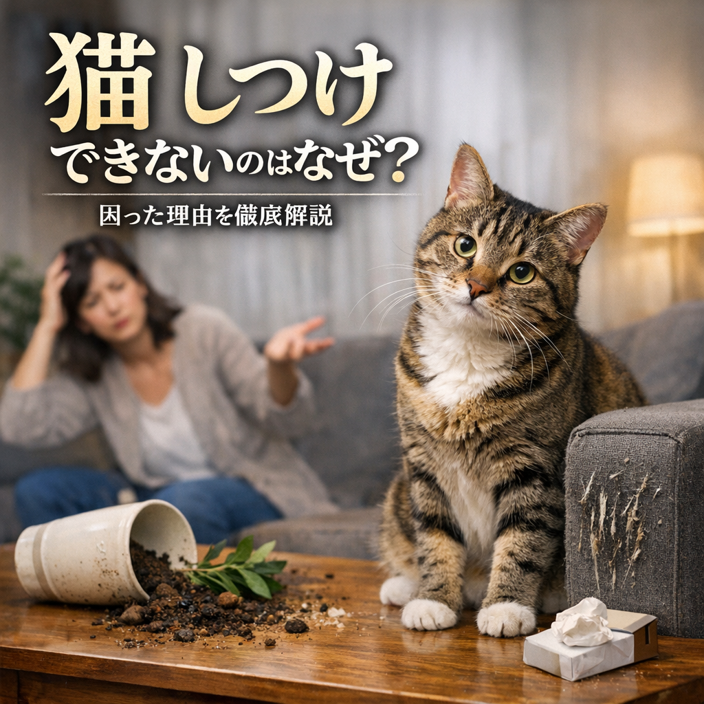 猫 しつけ できないのはなぜ？