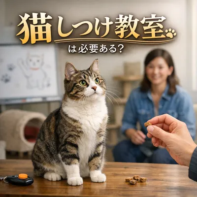 猫 しつけ教室は必要ある？