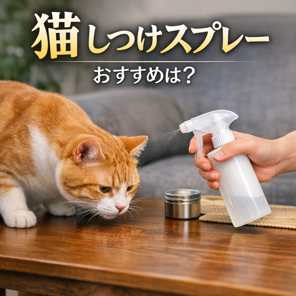 猫 しつけ スプレー おすすめは?