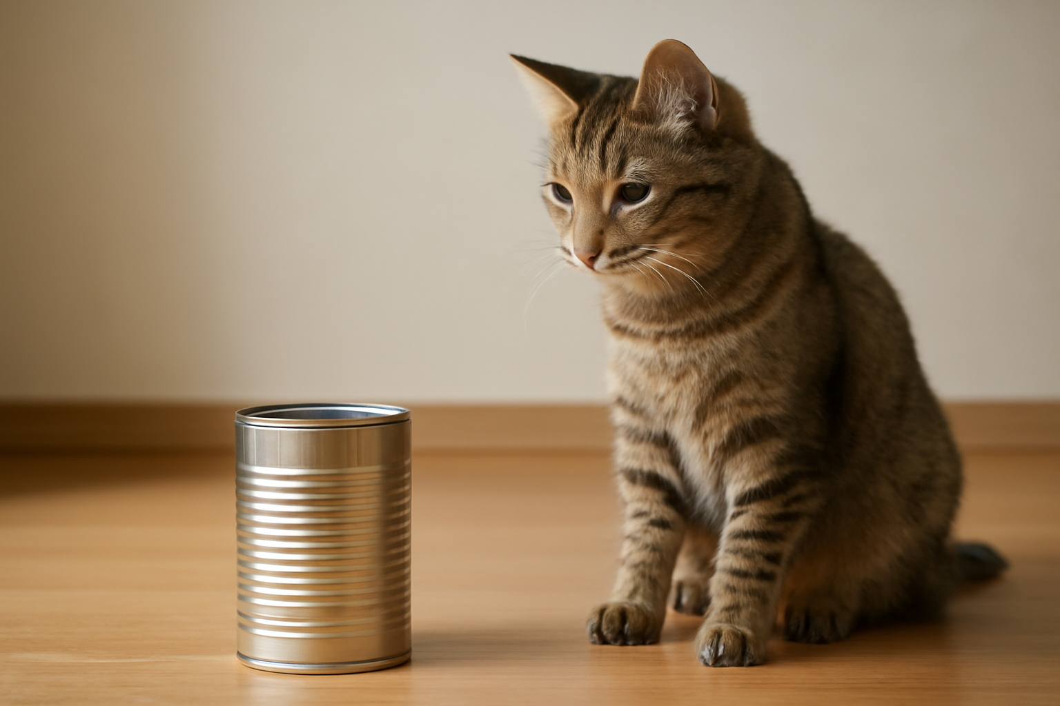 猫のしつけに空き缶は効果的？