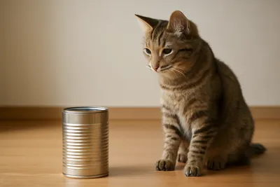 猫のしつけに空き缶は効果的？