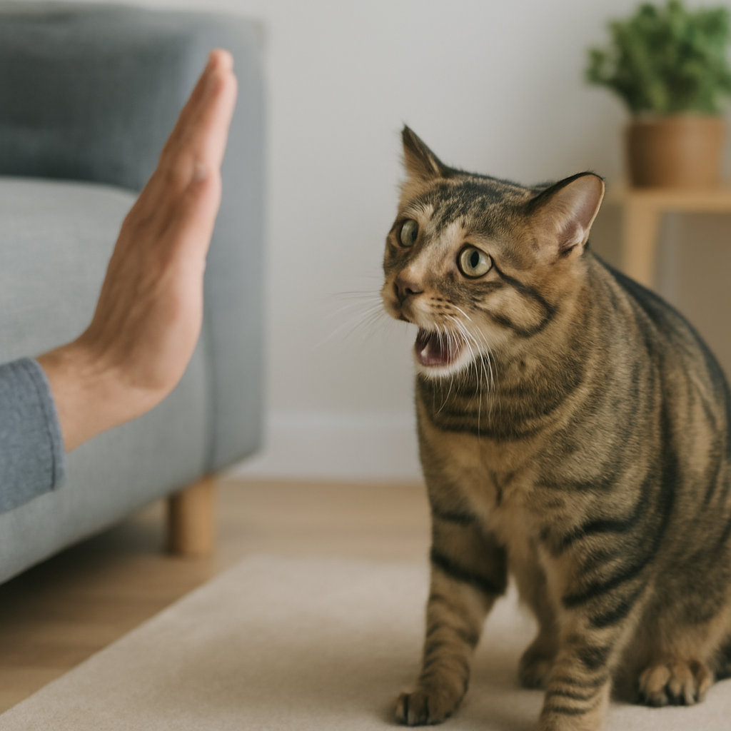猫のしつけに音を使うなら「短く・現行犯・発信源を隠す」が基本です