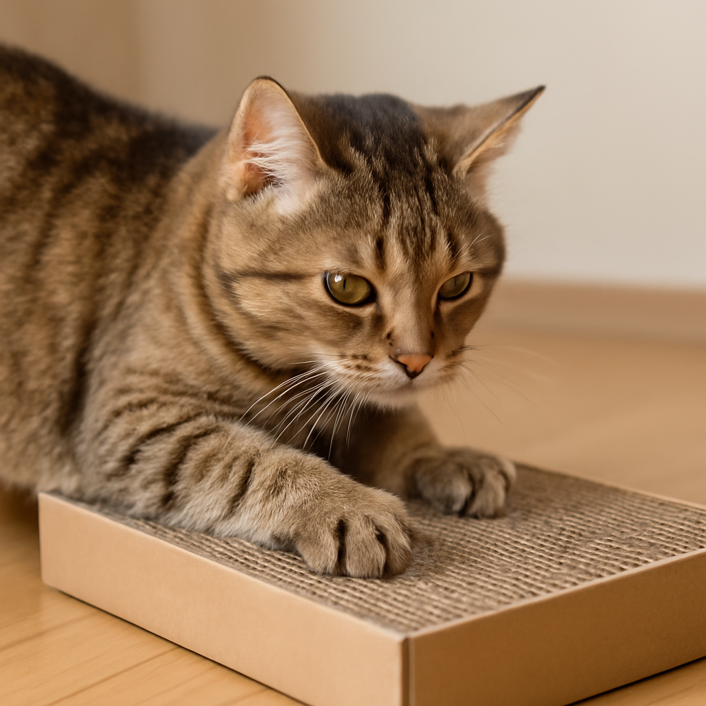 猫の爪とぎは「場所を用意して褒めて定着」が基本です