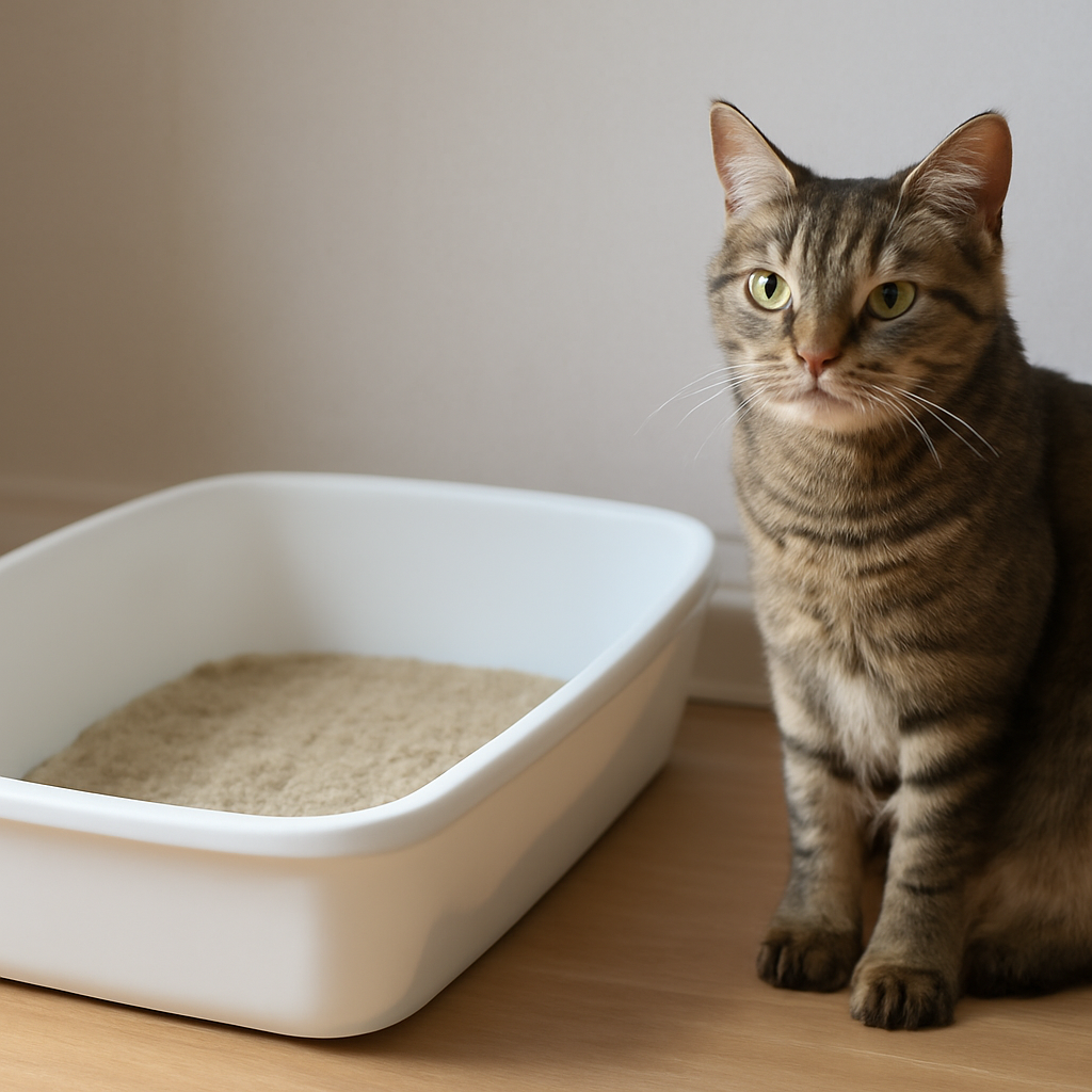 多くは「場所・砂・清潔さ」を整えると改善が期待できます