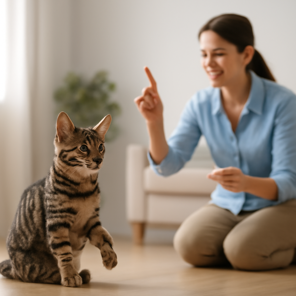 猫の「しつけ」は命令ではなく、環境と行動の設計だからです