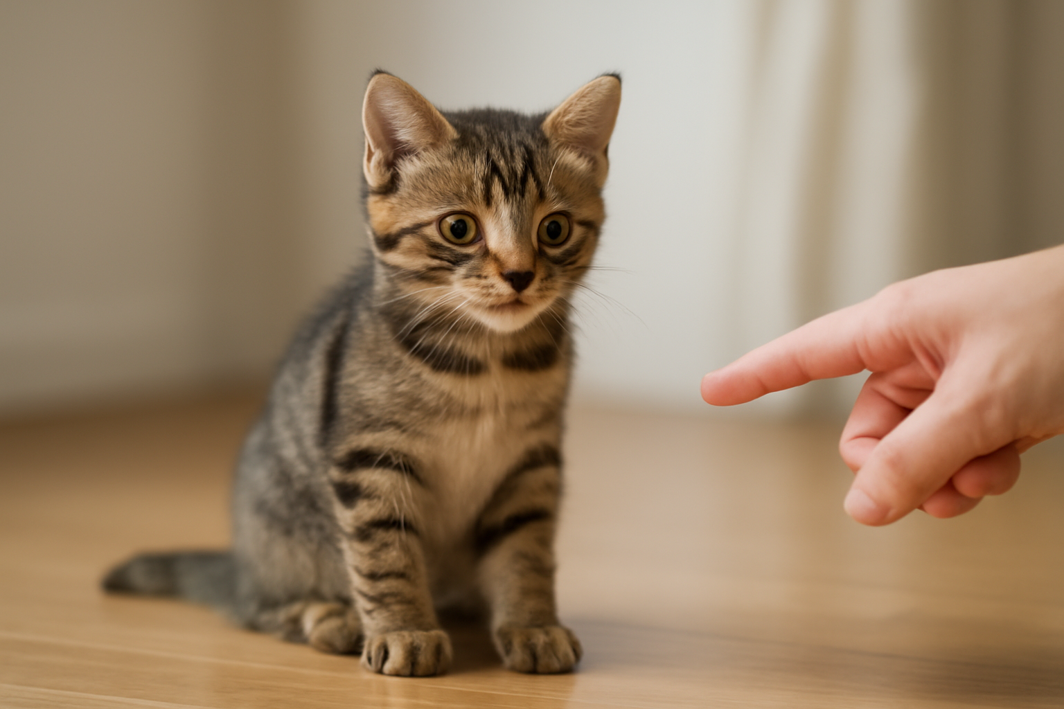 生後2ヶ月の子猫のしつけで重要なこと