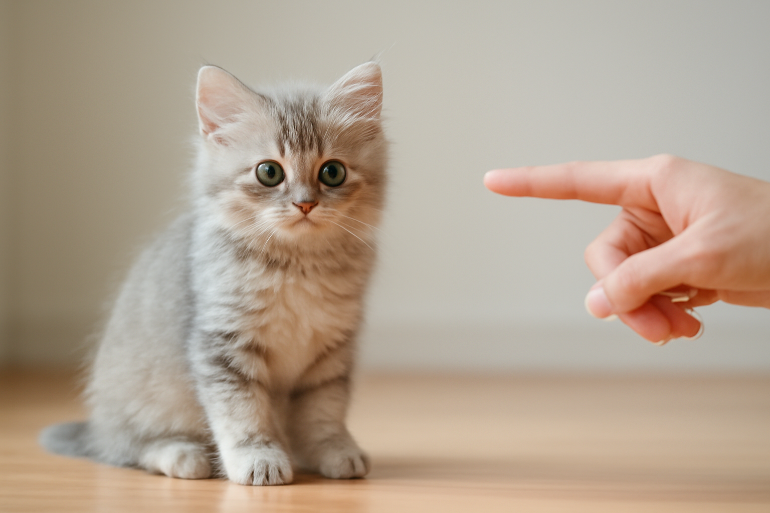 生後2ヶ月の子猫に必要なしつけの具体例