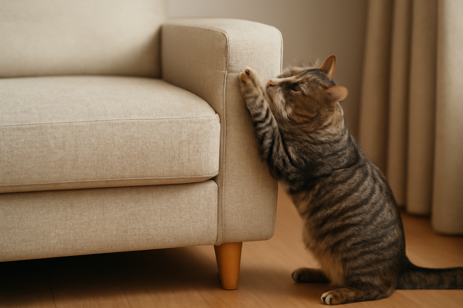 なぜ猫はソファで爪を研ぐのか