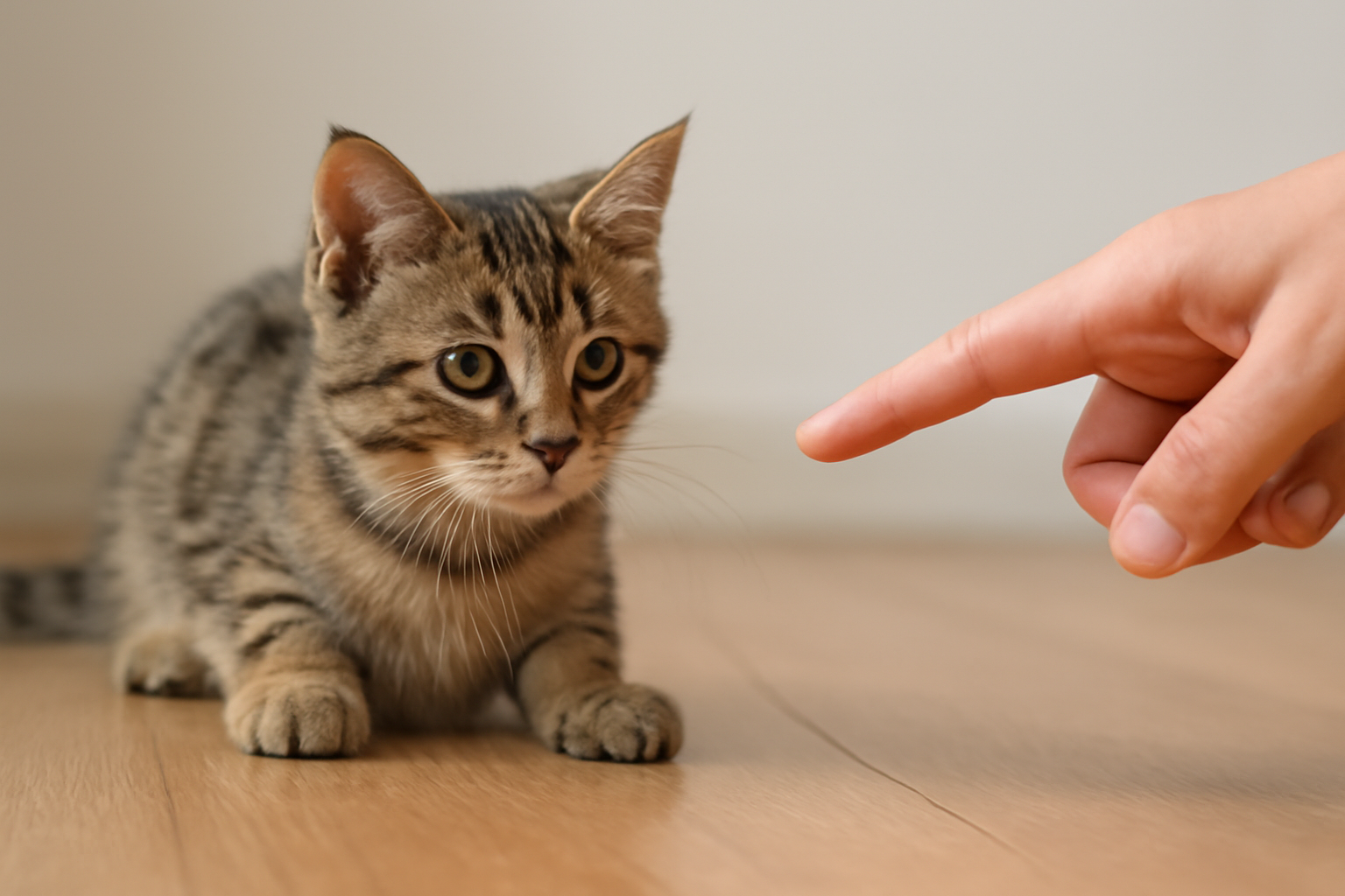 生後4ヶ月の子猫のしつけは「ポジティブトレーニング」が基本