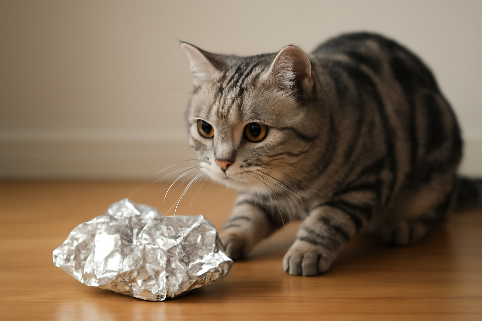 アルミホイルによる猫のしつけは補助的な効果に留まります