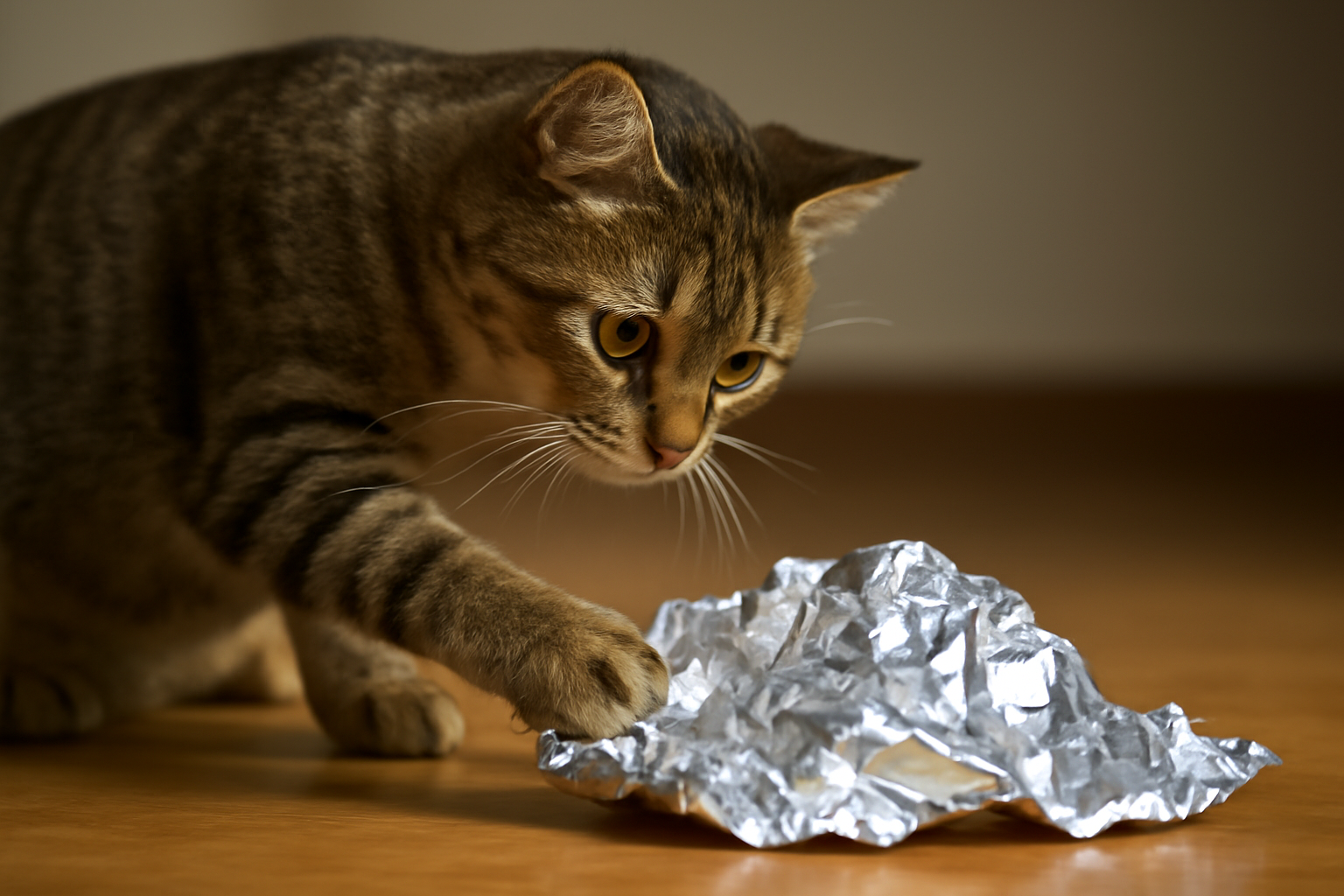 なぜアルミホイルが猫のしつけに使われるのか