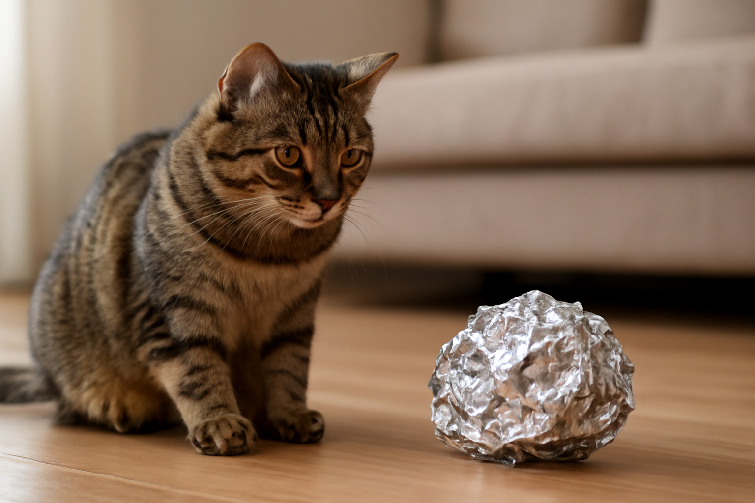 アルミホイルを使った猫のしつけの具体例と注意点