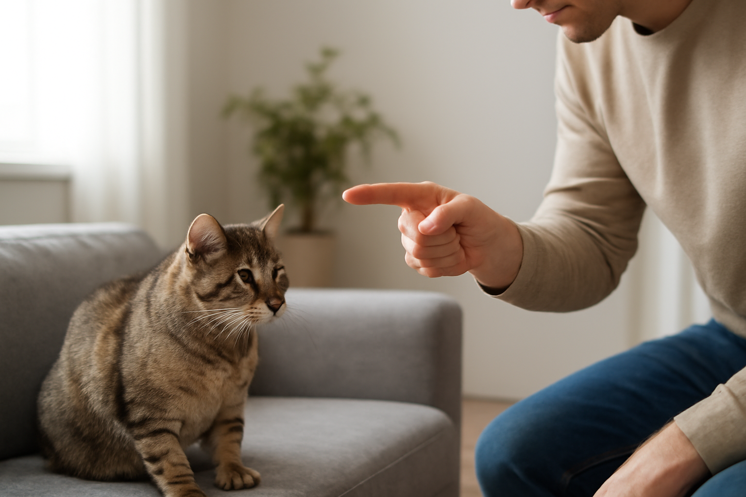 猫のしつけで怒り方が重要な理由
